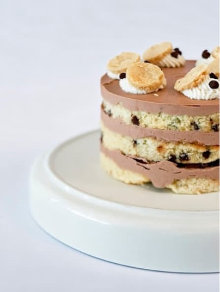 chocolate chip layer cake