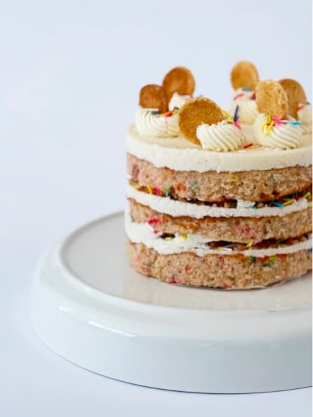 confetti layer cake
