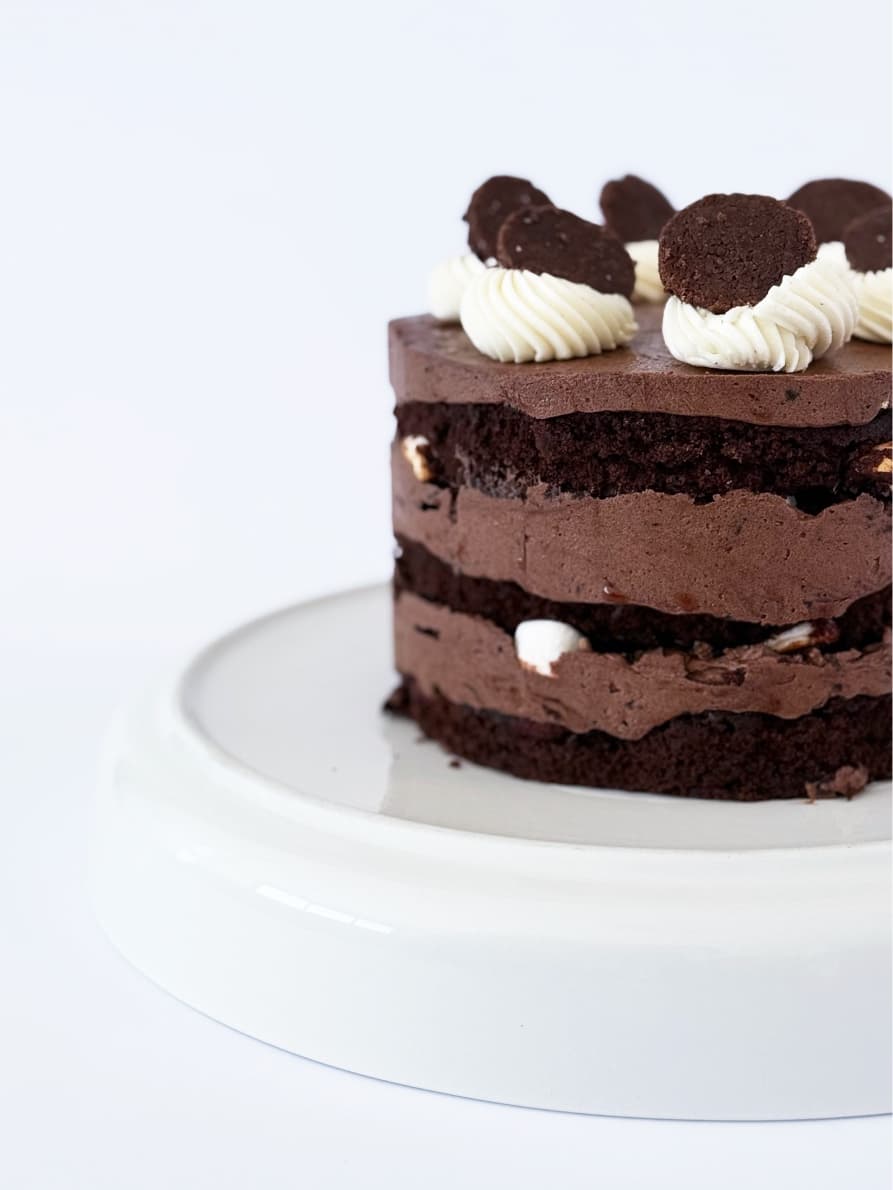 smores layer cake